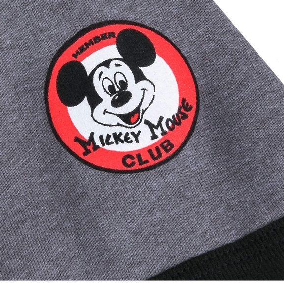 Disney Mouseketeer Mickey Mouse Club Gray Shirt - Picture 2 of 4